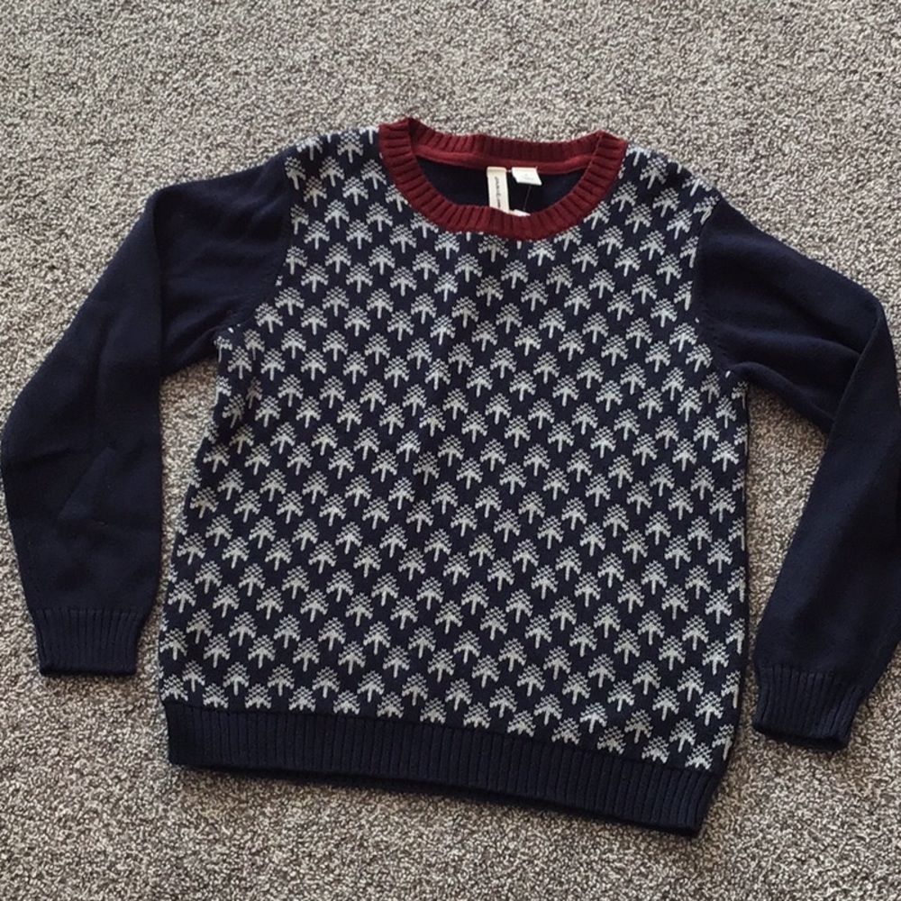 Janie and Jack Blue Sweater sz 5